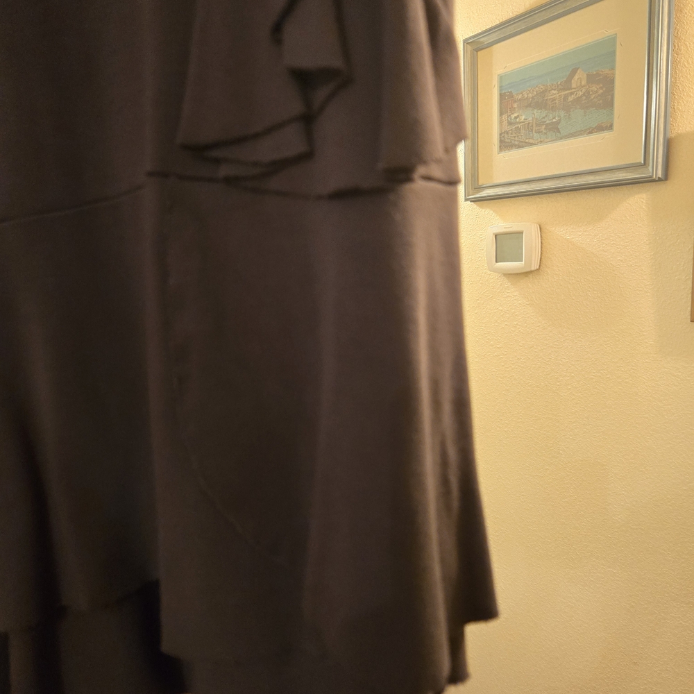 Halogen Olive Ruffle Sleeve Top - Picture 3 of 7